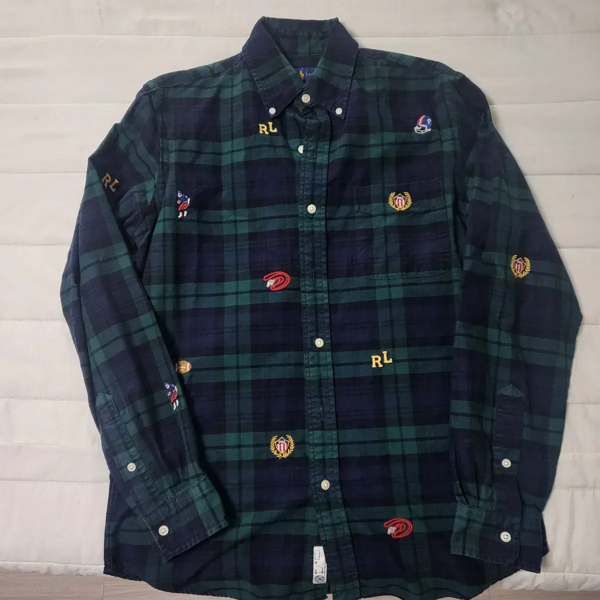 New Polo Ralph Lauren Genuine Blackwatch Shirt S 95-98