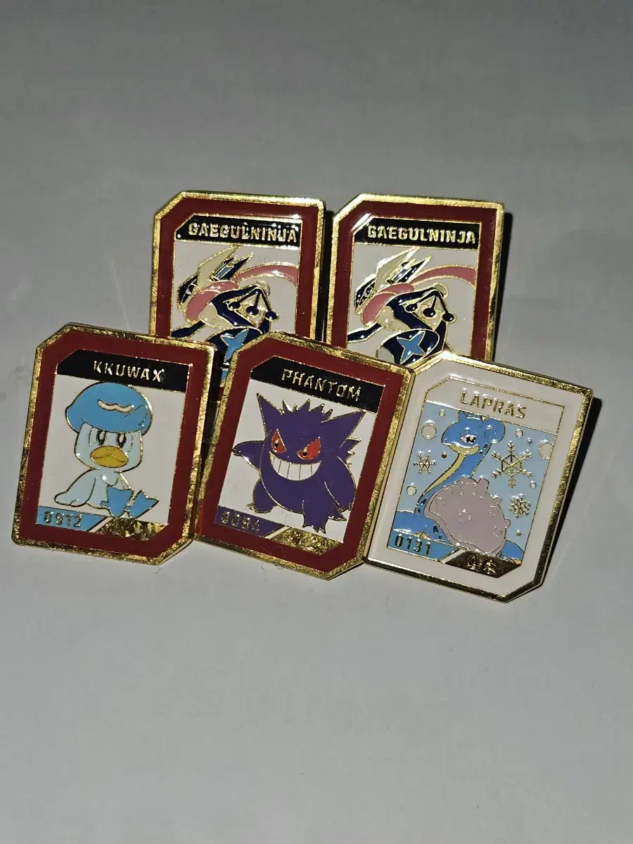 Isaktoast Pokémon Badge Gargoyle Ninja Kewax Lapras