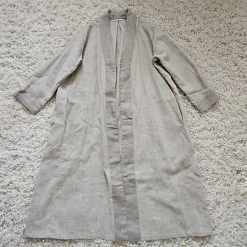 포그린워크 린넨 울 겉옷