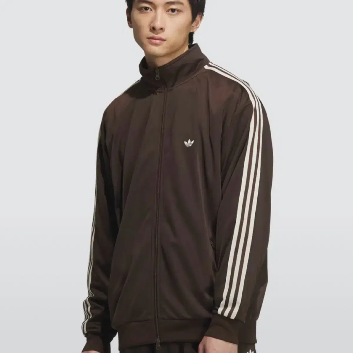 Adidas BB Track Top Dark Brown L Size JD5267