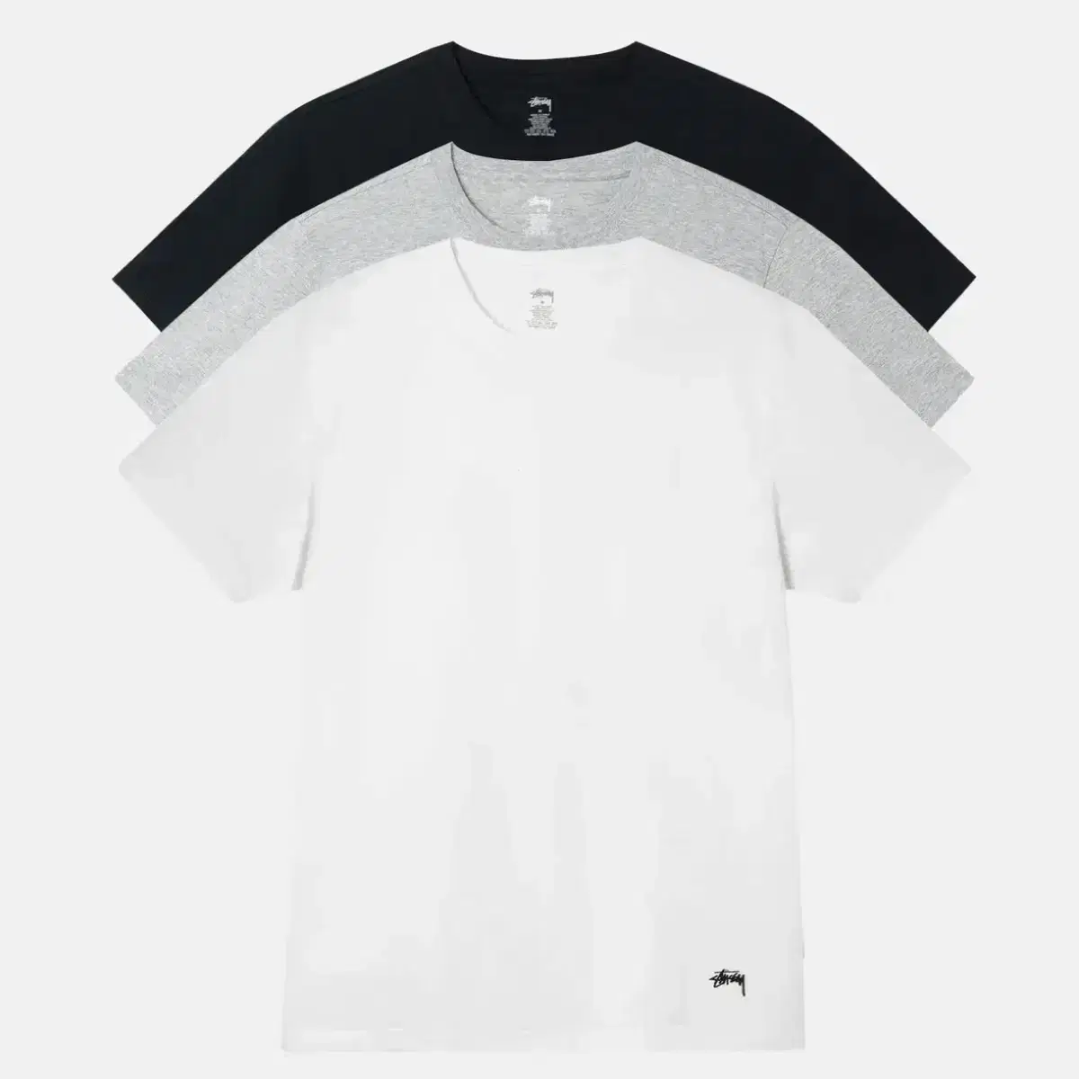 [새상품/장당] 스투시 언더셔츠 멀티 M stussy undershirt