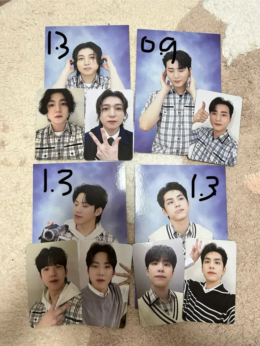 Day 6 fanmeeting photocard Postcard set of photo prints