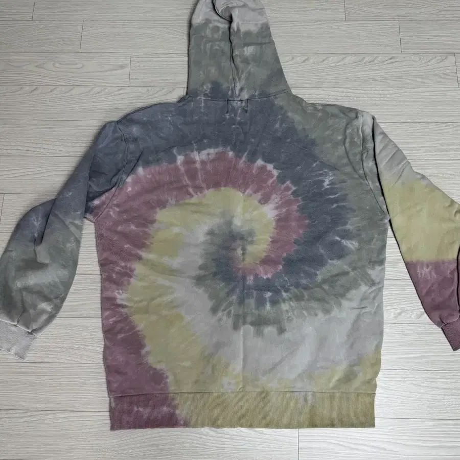 유쓰배쓰 Tie dye hood sweat shirt (mix) 후드티