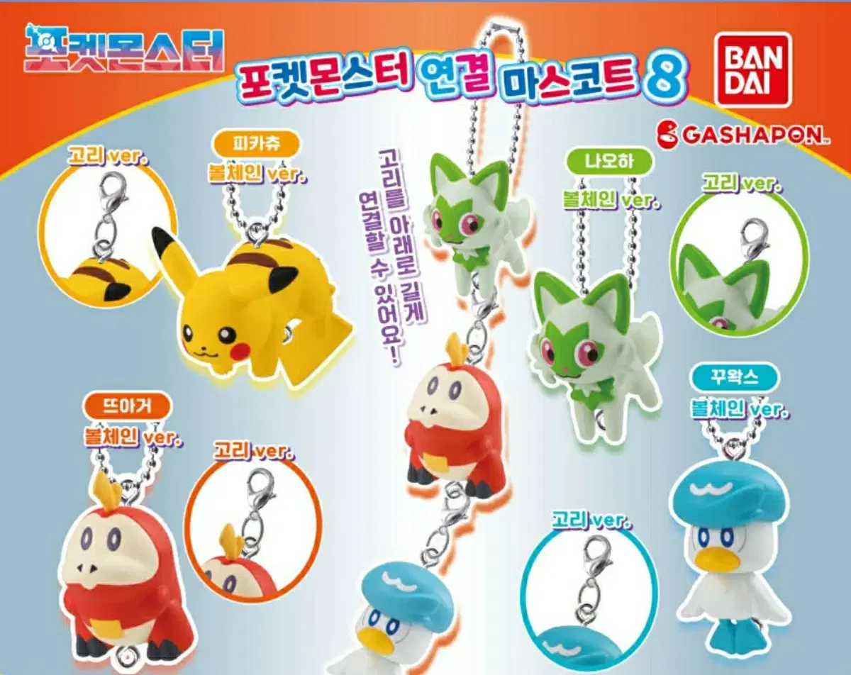 Vahn Pokémon Connection Mascot 8th Figure Goods Capsule Gacha Capsule