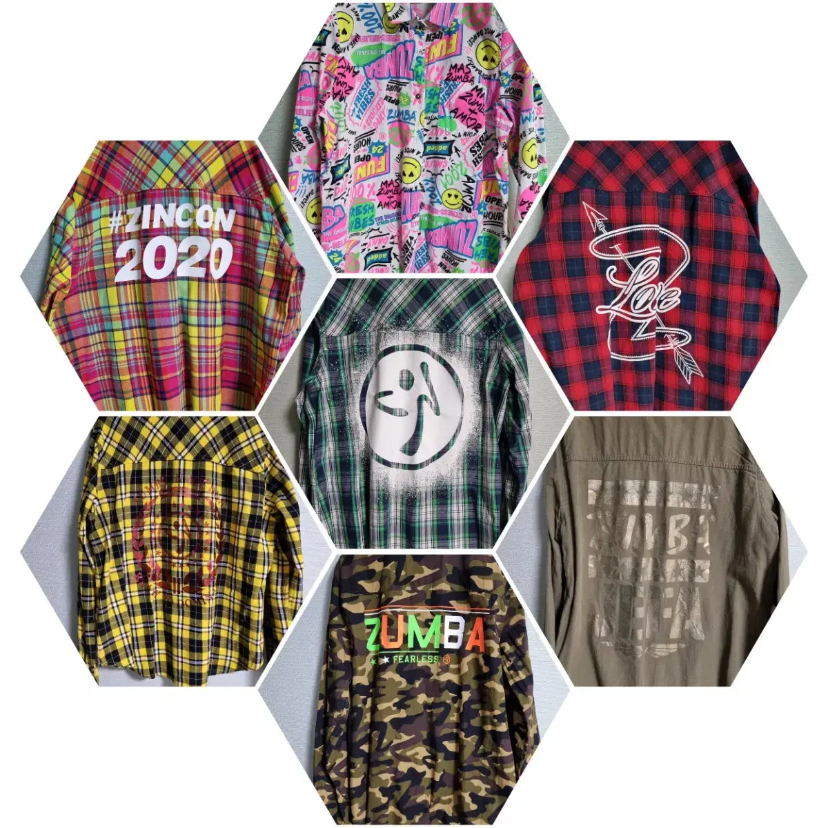 Zumba Shirt Collection.genuine