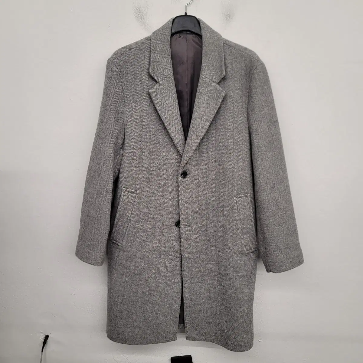 [95/M] Giordano Wool Blend Single Coat