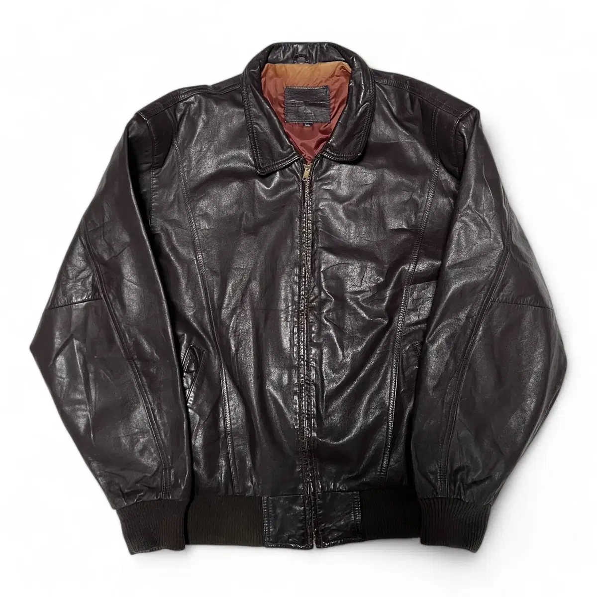 Sub unvan Dark brown cowhide jacket (L)