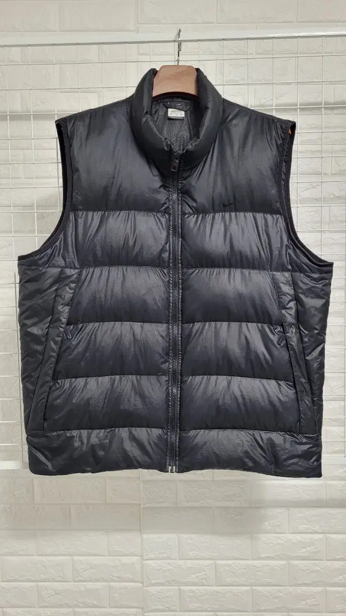 [XXL]NIKENike black duck down puffer vest keumSizeXXL