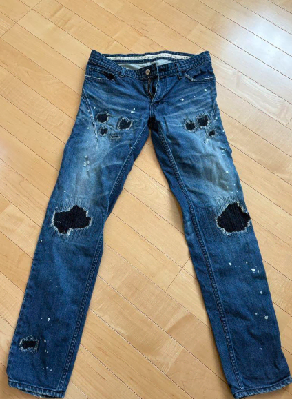 Number Nine Bullet Denim Pants Jeans 2x30