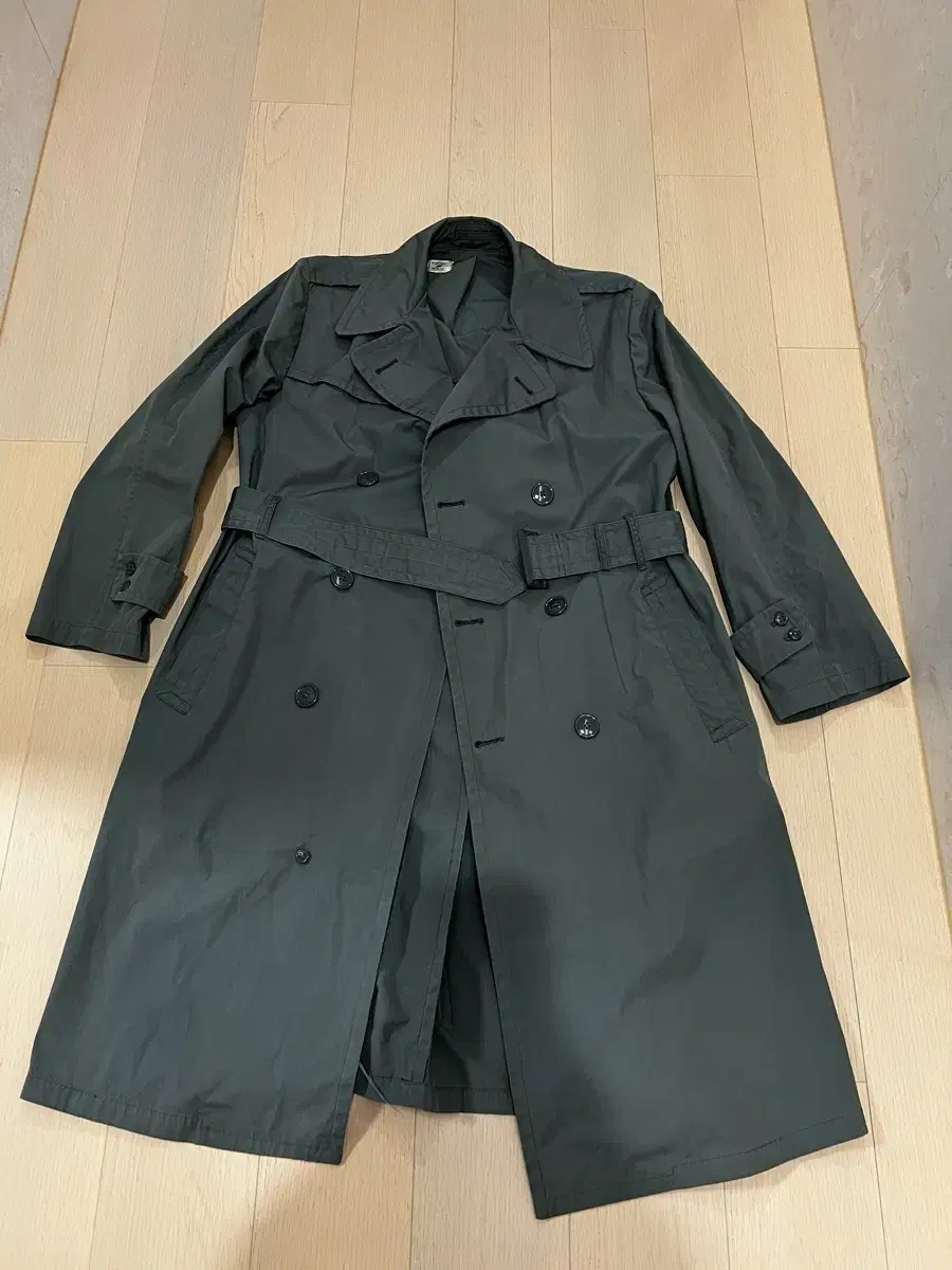 1969 US Army Raincoat 38S (100) Trench Burberry Balmacan Coat