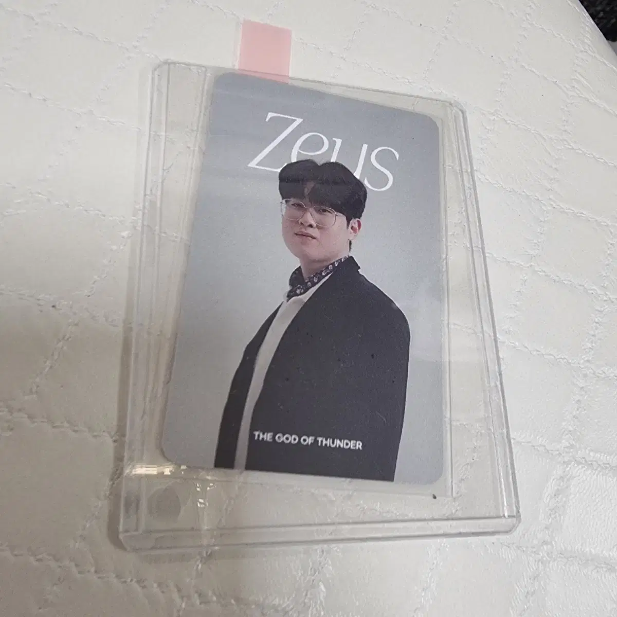 T1 T1 Hanwha Life Zeus Membership photocard WTS