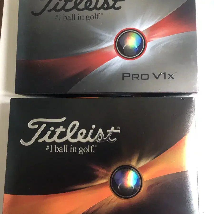 타이틀리스트 pro v1/v1x 골프공 2더즌 2024년형