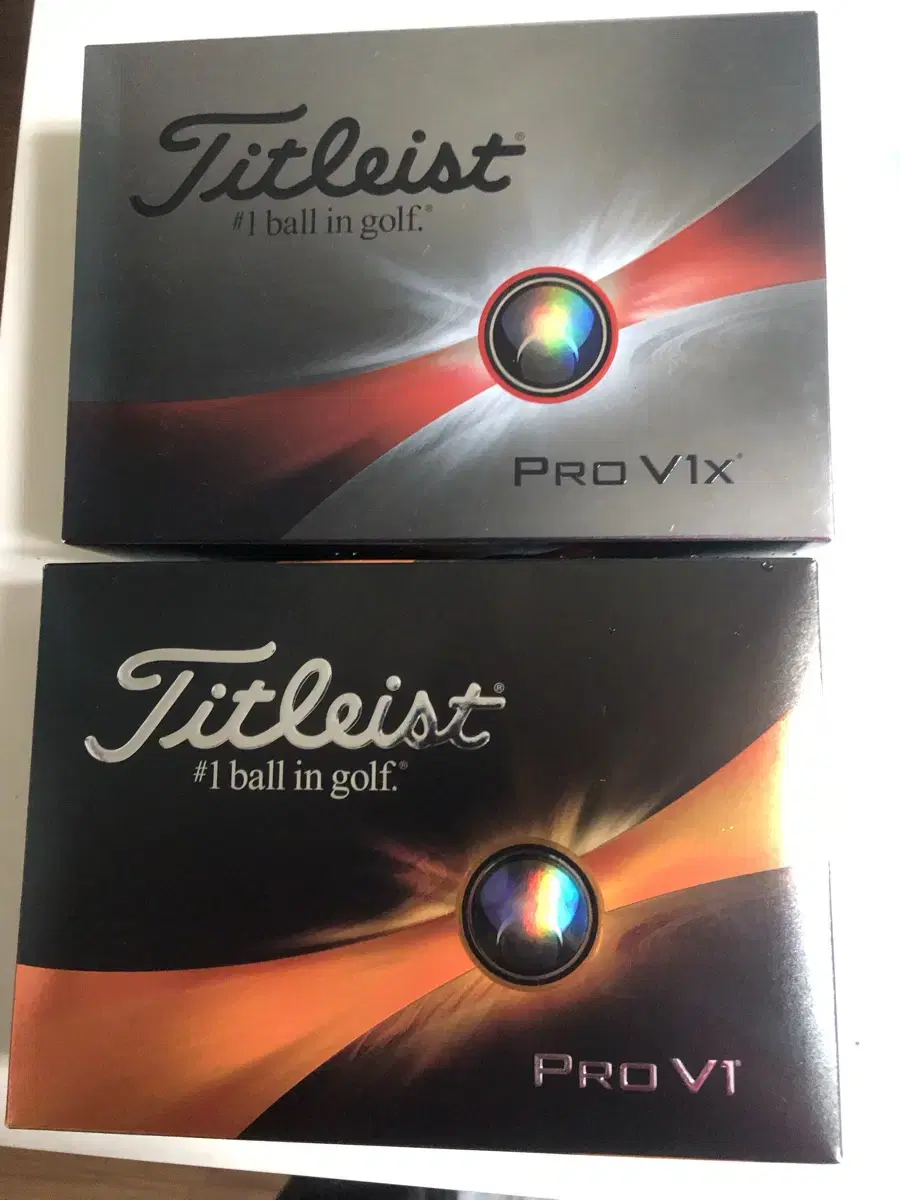 타이틀리스트 pro v1/v1x 골프공 2더즌 2024년형