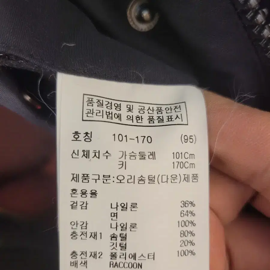 앤드지 패딩