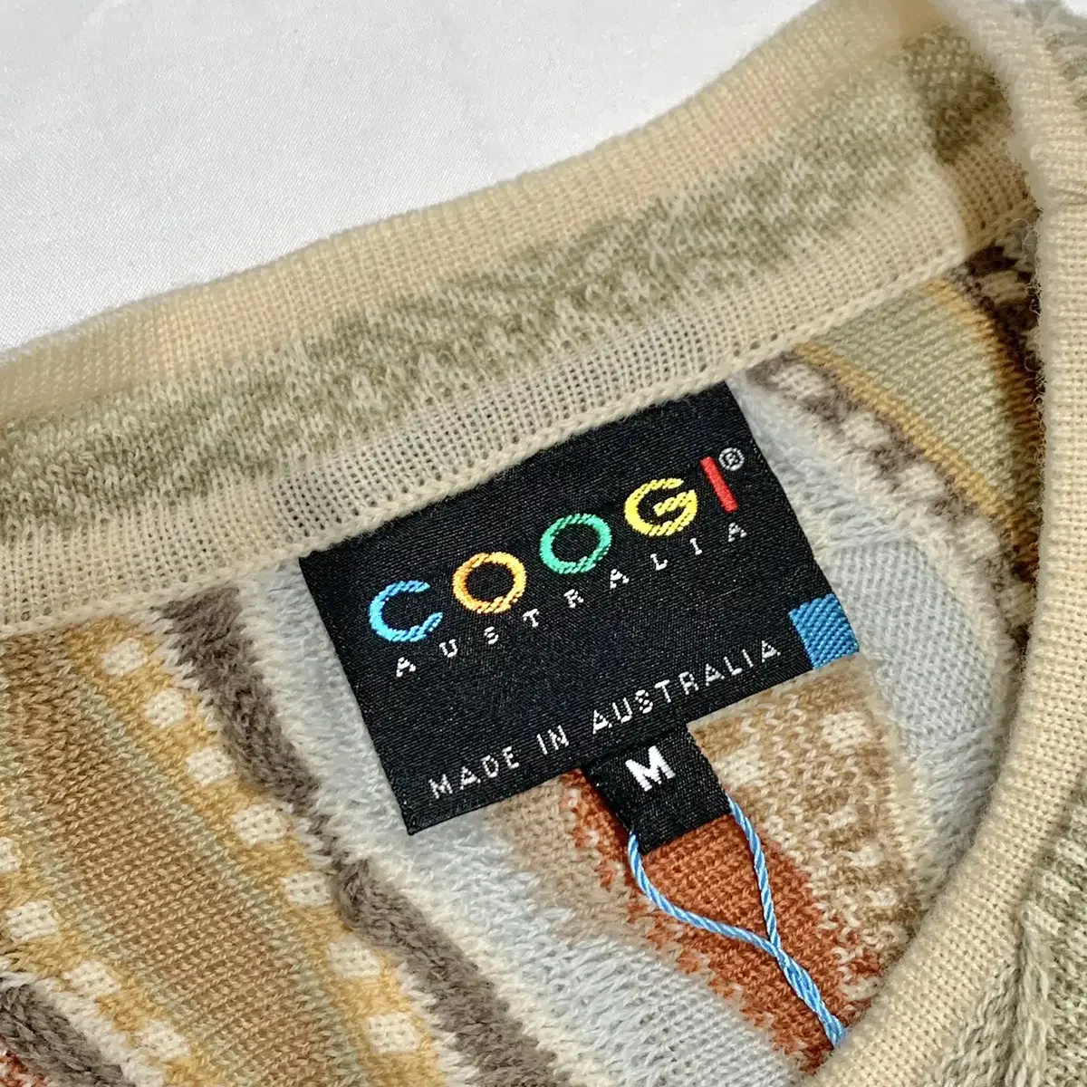 (M) COOGI 쿠지 케이블 니트