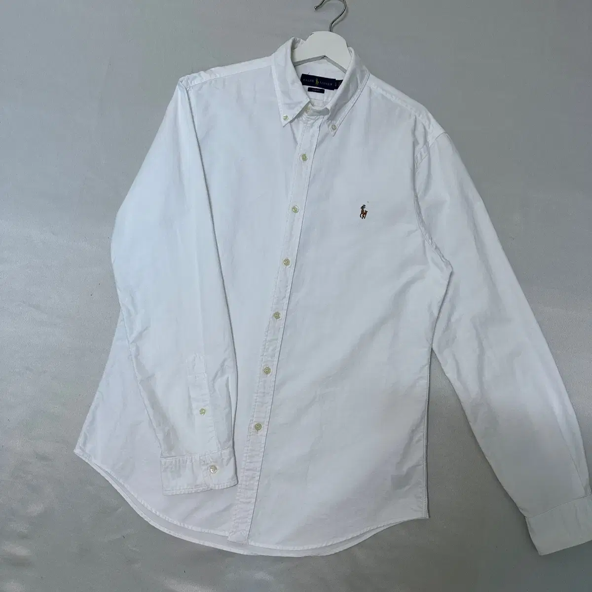 [L] Polo white shirt full shop