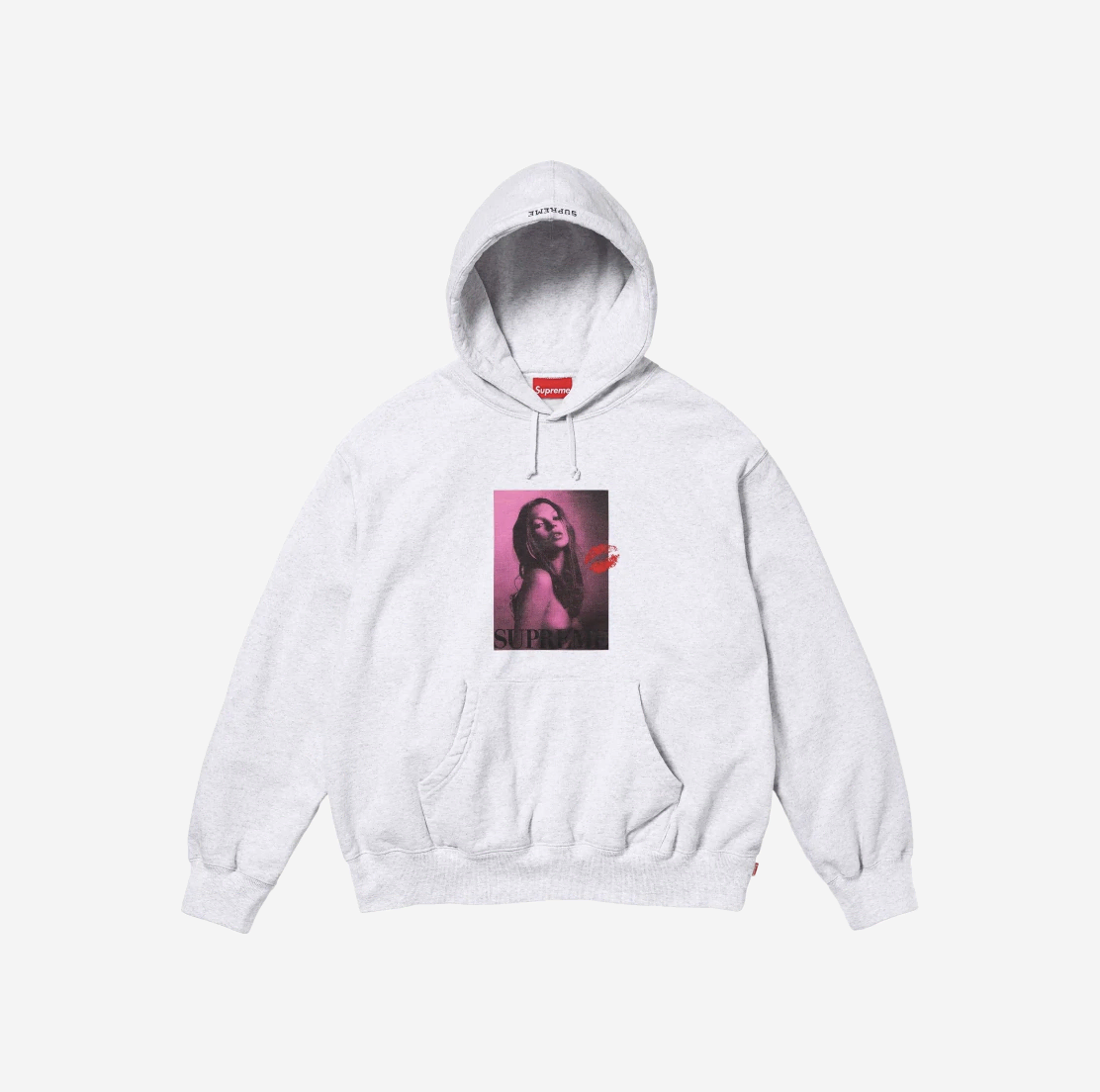 Supreme x Kate Moss Hooded Sweatshirt Ash Gray - 24FW