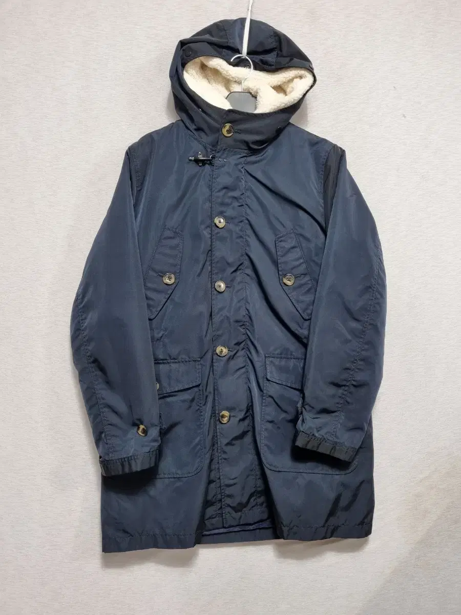 Project M Hooded Navy Night Jacket Men100ㅡ1126