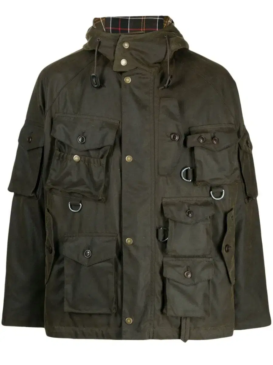 Barbour Barracuda Clayton Harvard Wax Jacket