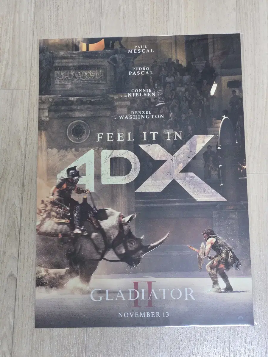 Gladiator 2 4DX Poster