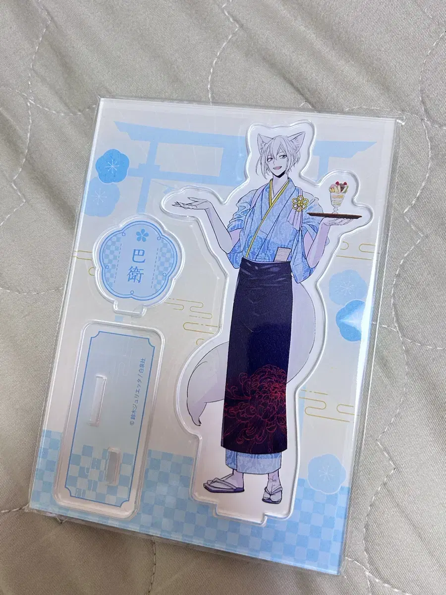 Shinsengumi Tomoe from today acrylic stand Tokyo limited edition Goods pop up Cafe