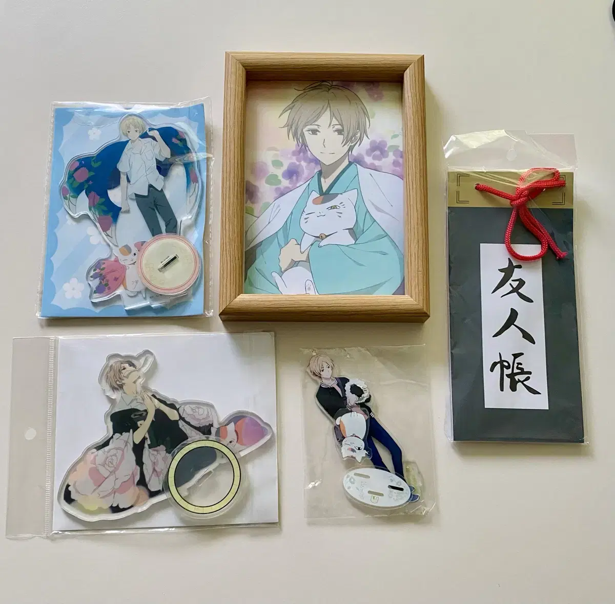 Natsume Postmark acrylic stand Unofficial framed postmarks