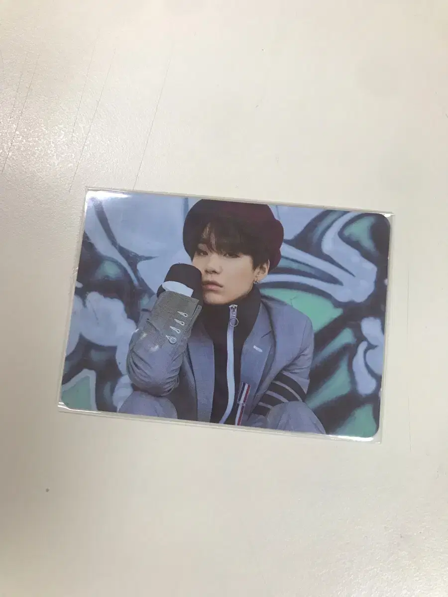 2017 bts season's greetings yoon suga photocard