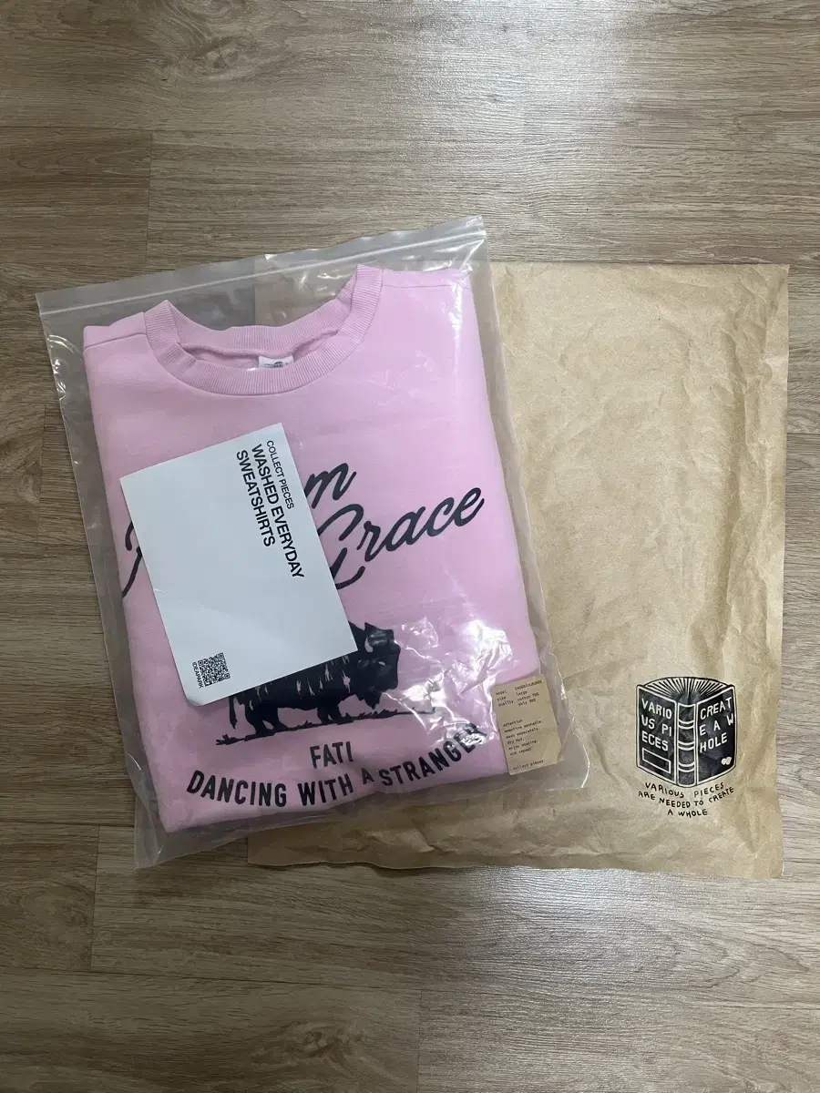 [L]Collectphysics Sweatshirt Man-to-Man Pink