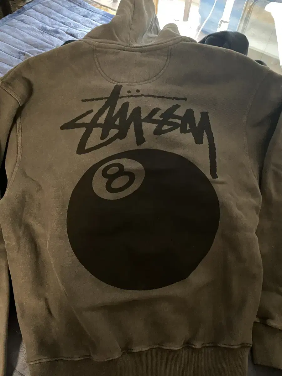 Stussy 8-Ball Hooded Zip-Up