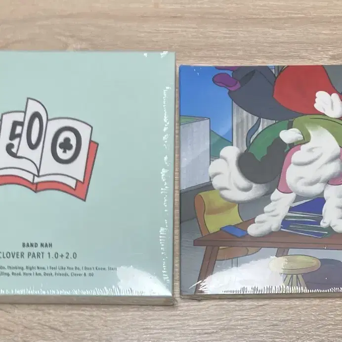 나상현씨밴드 - CLOVER Part 1.0+2.0 CD 미개봉