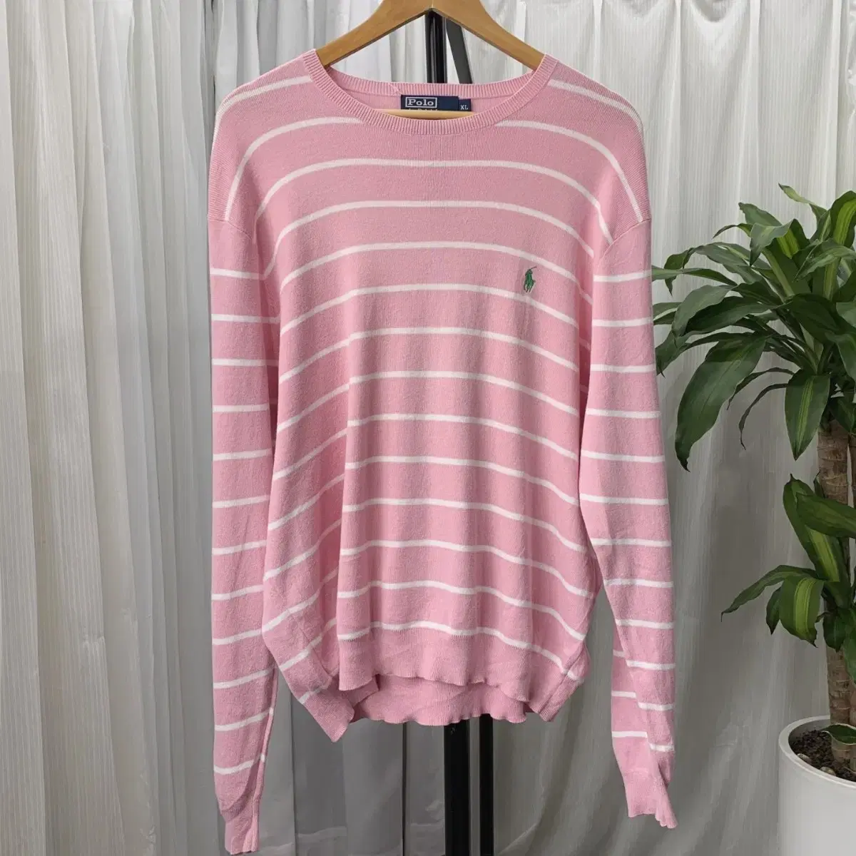 Polo Ralph Lauren Light pink striped knit