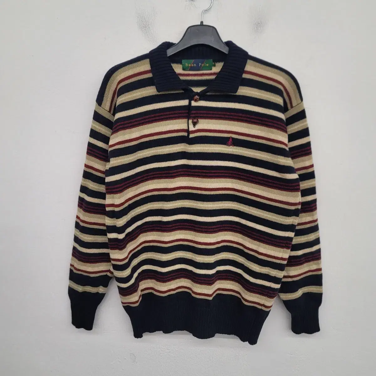 [95/M] Vinpole Wool Striped Knit Karati