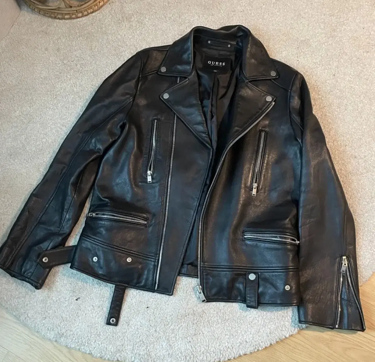 Geth Rider Leather Jacket (L)