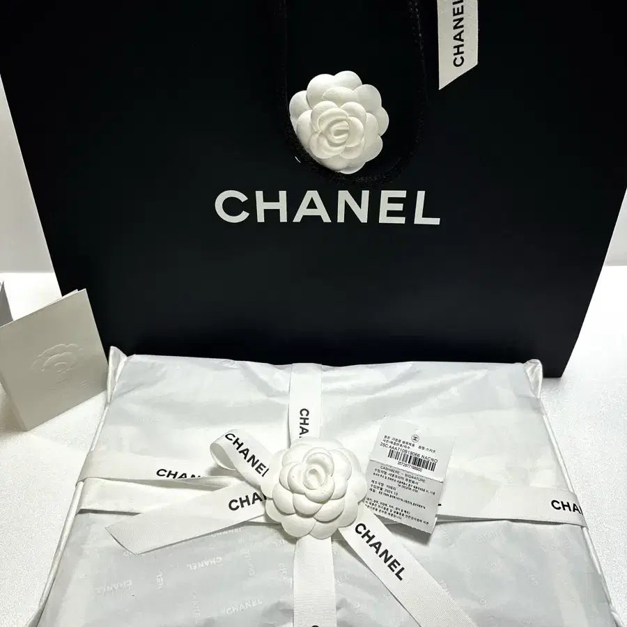 [미개봉새상품] 샤넬 25C CC로고 CHANEL 양면 머플러