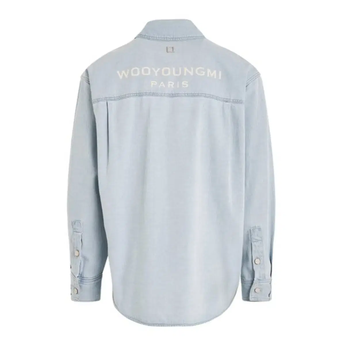 Wooyoung Mi Light Blue Denim Shirt Jacket 24SS