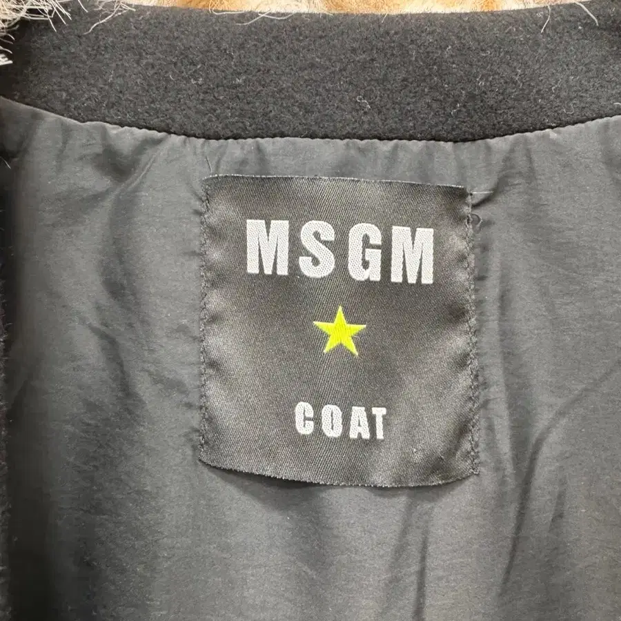 MSGM 레오파드 퍼 자켓  코트 38