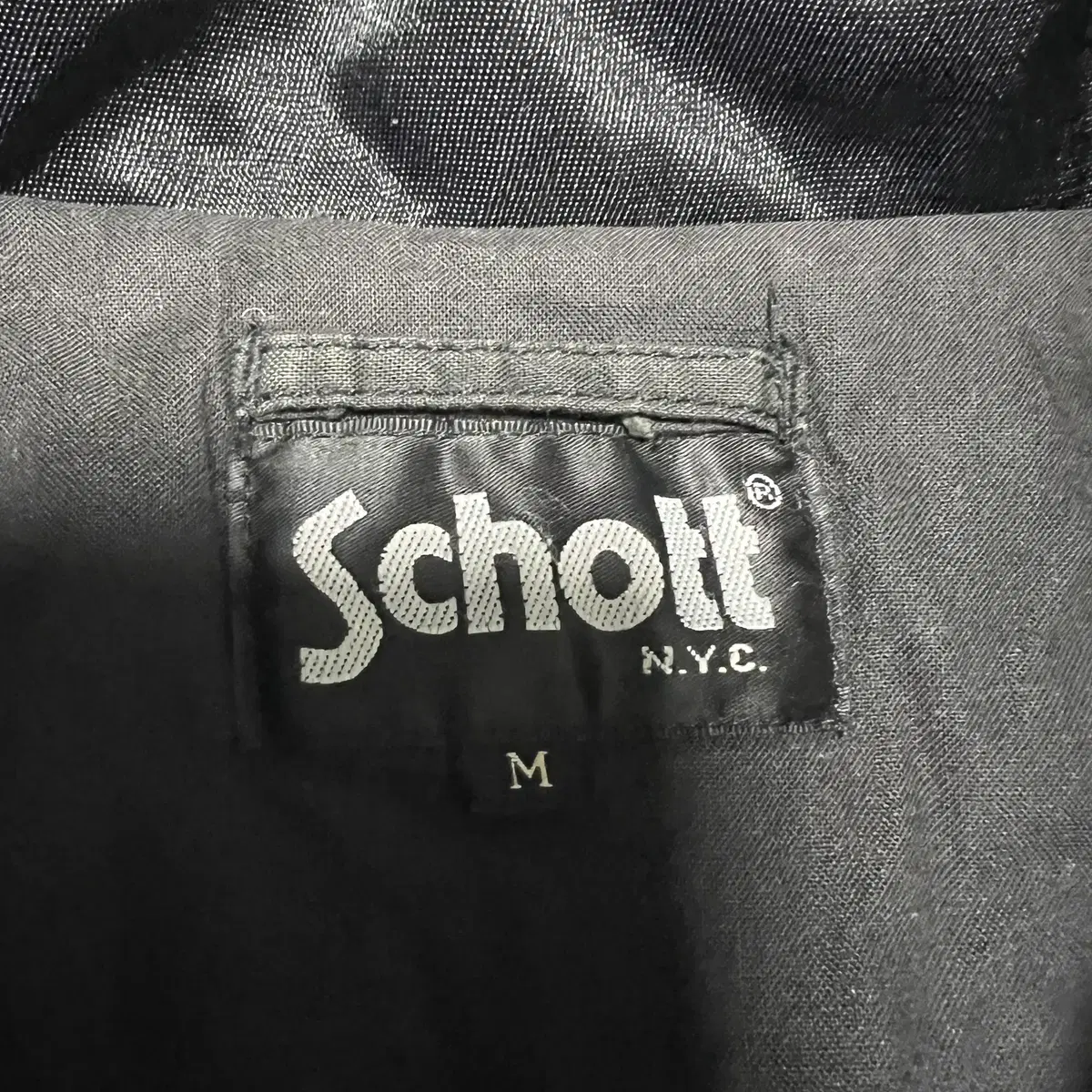 SCHOTT 쇼트 오리지널 포켓 자켓(M~L)