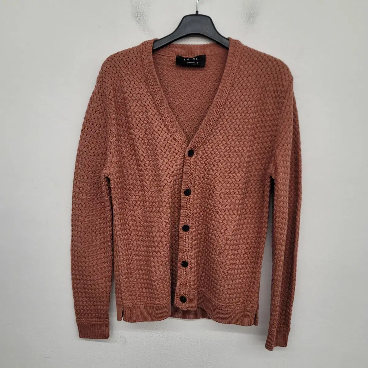 [95~100/M~L] Bimono Waffle Knit Cardigan