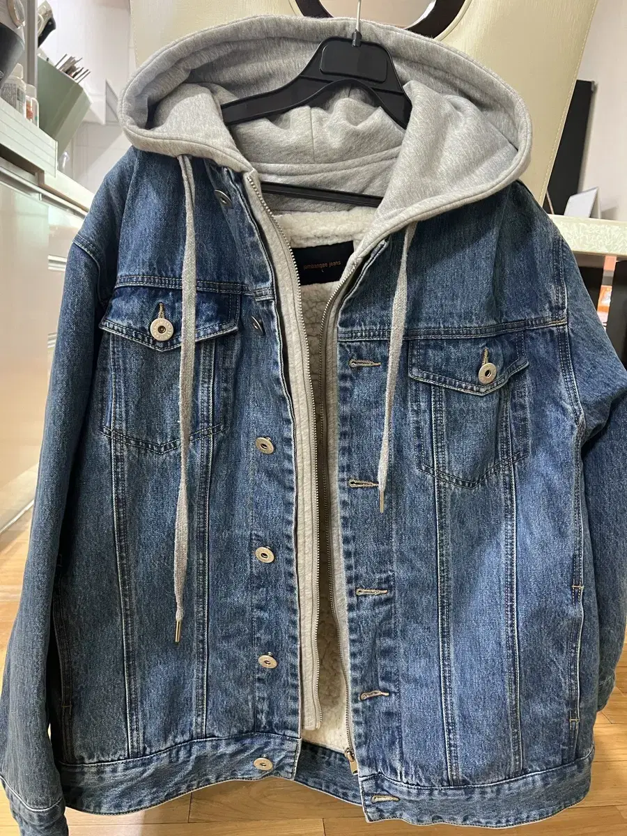 jambangee jeans Winter jean jacket (L)