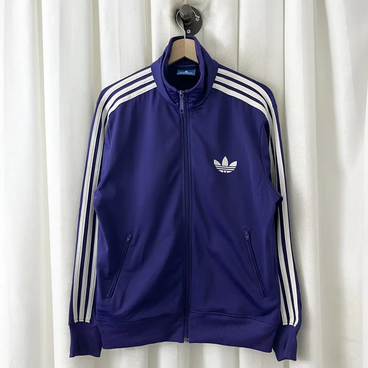 adidas Purple White Firebird Jersey