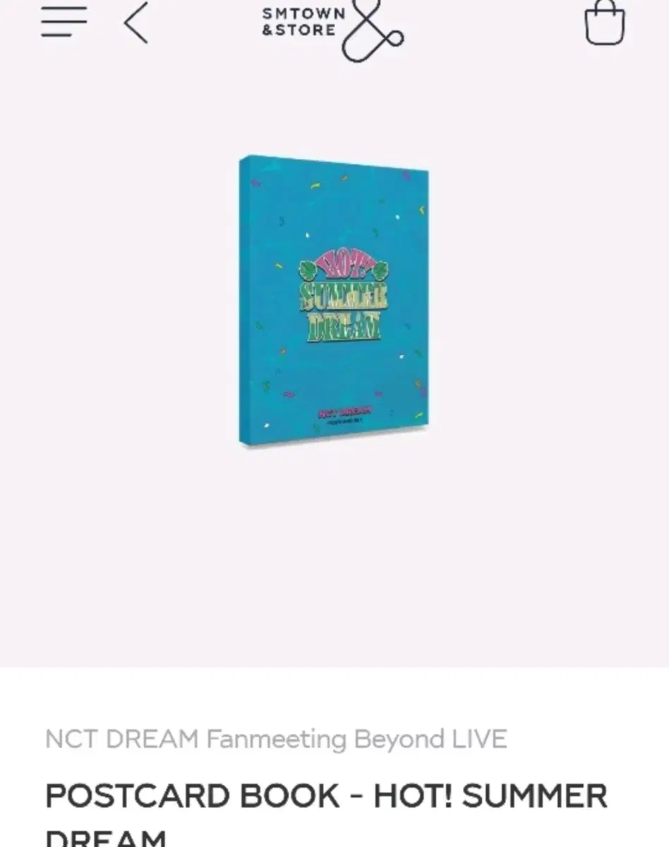 NCT Dream Photo Card Book