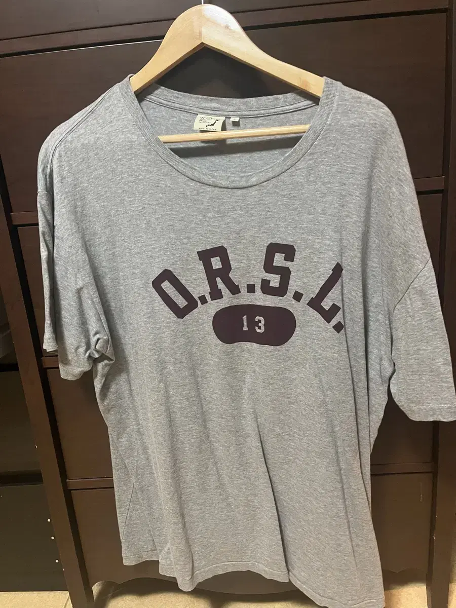 ORSLOW Short sleeve grey 5 sizes (110)