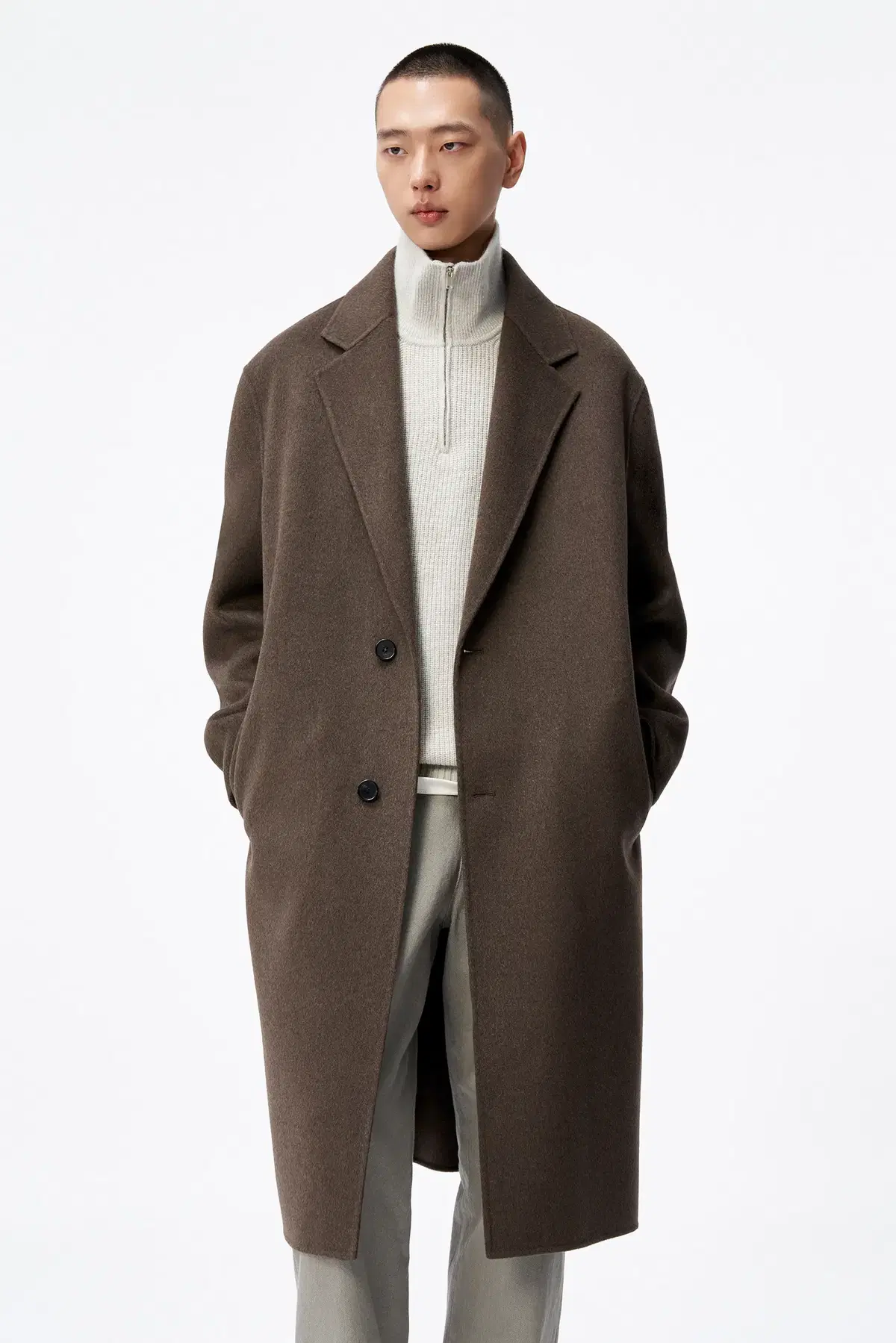 Club Monaco Cashmere Single Coat