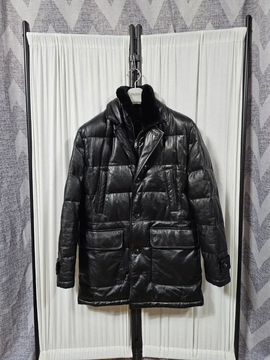 AndrewMarkSheepskinGooseDownPaddedJacket(100)