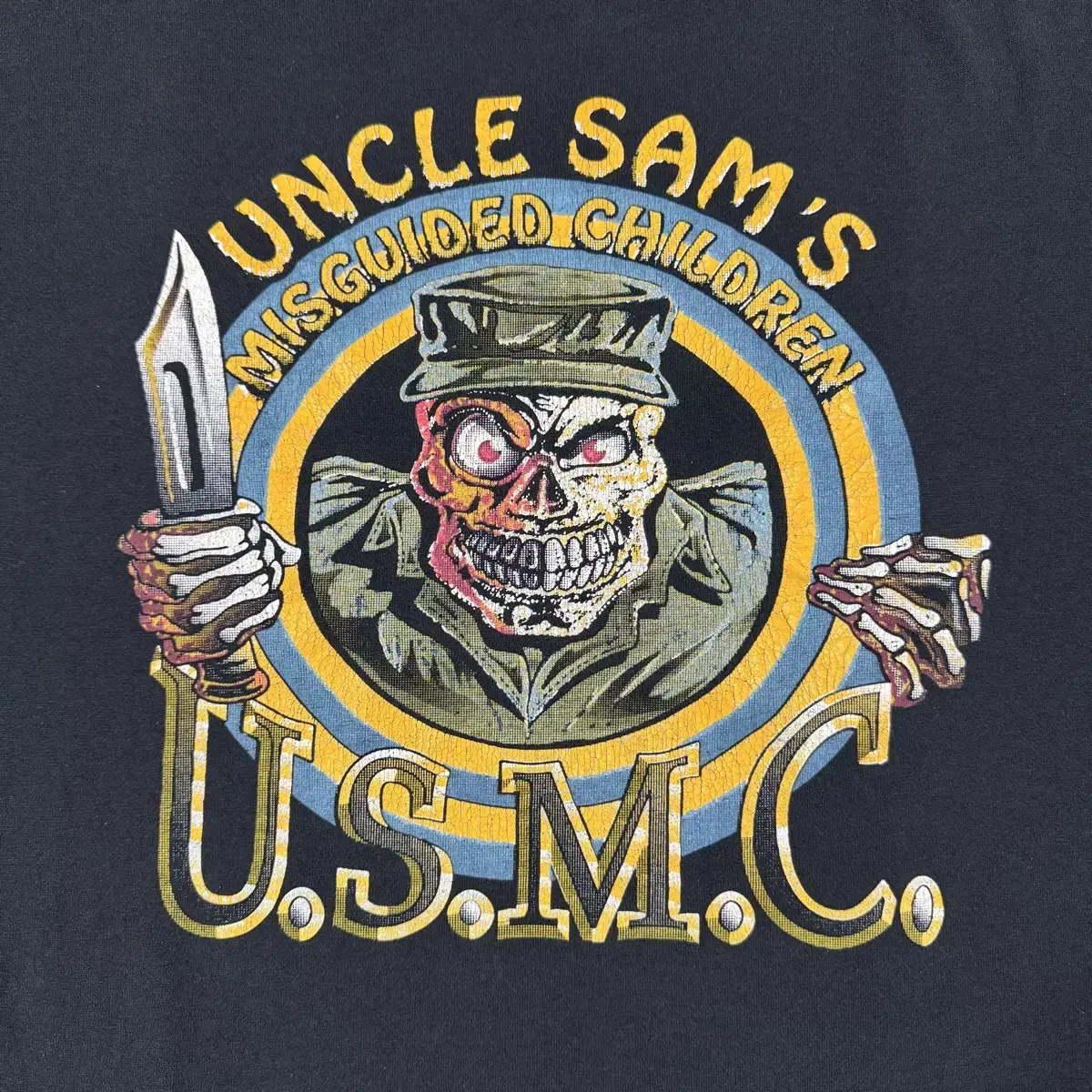 Vintage 90s Uncle Sam USMC Tee