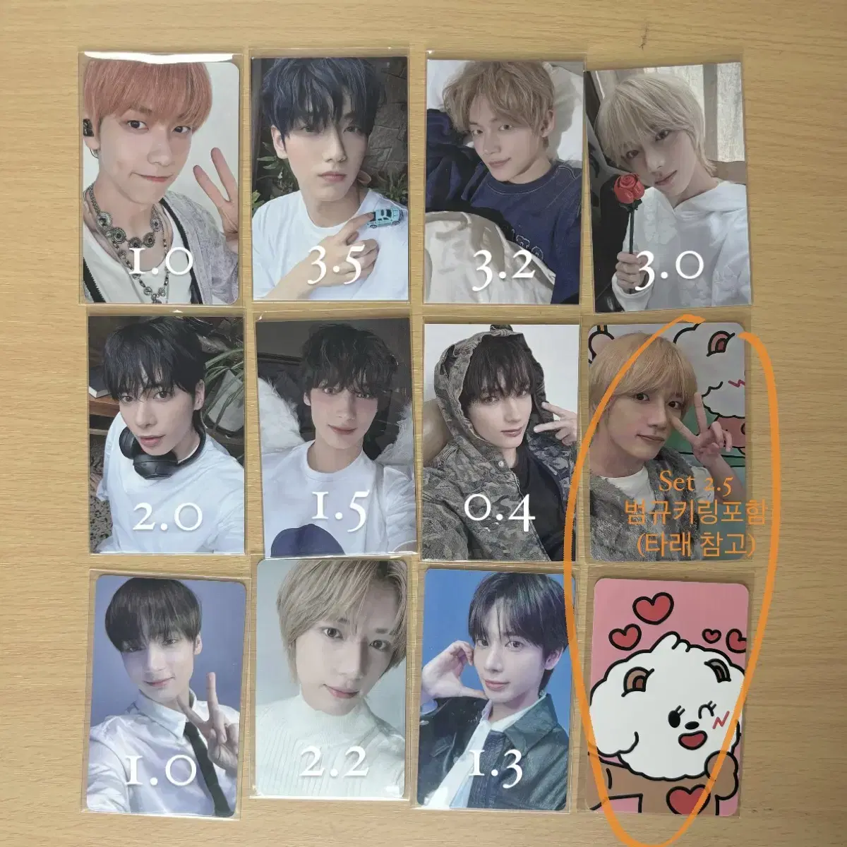 txt photocard wts