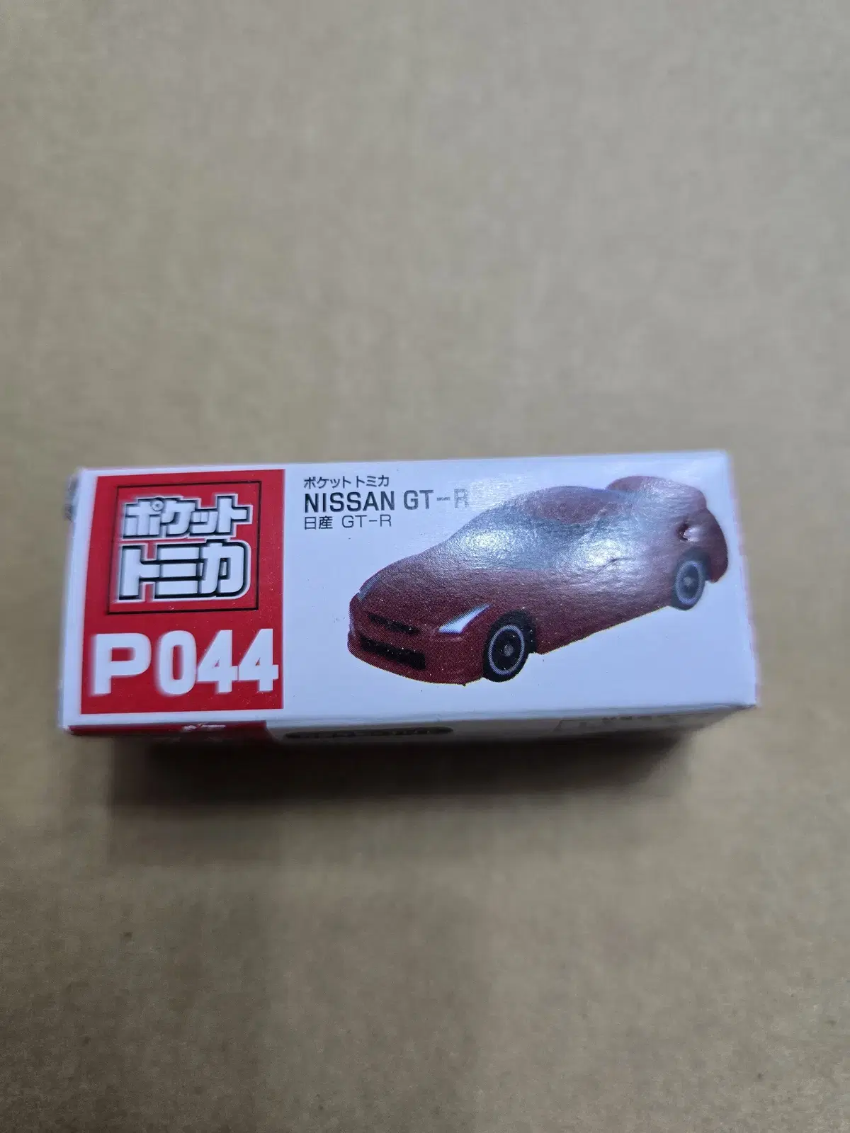 Diecast Car Pocket Tomica Nissan GT-R Red Version P044