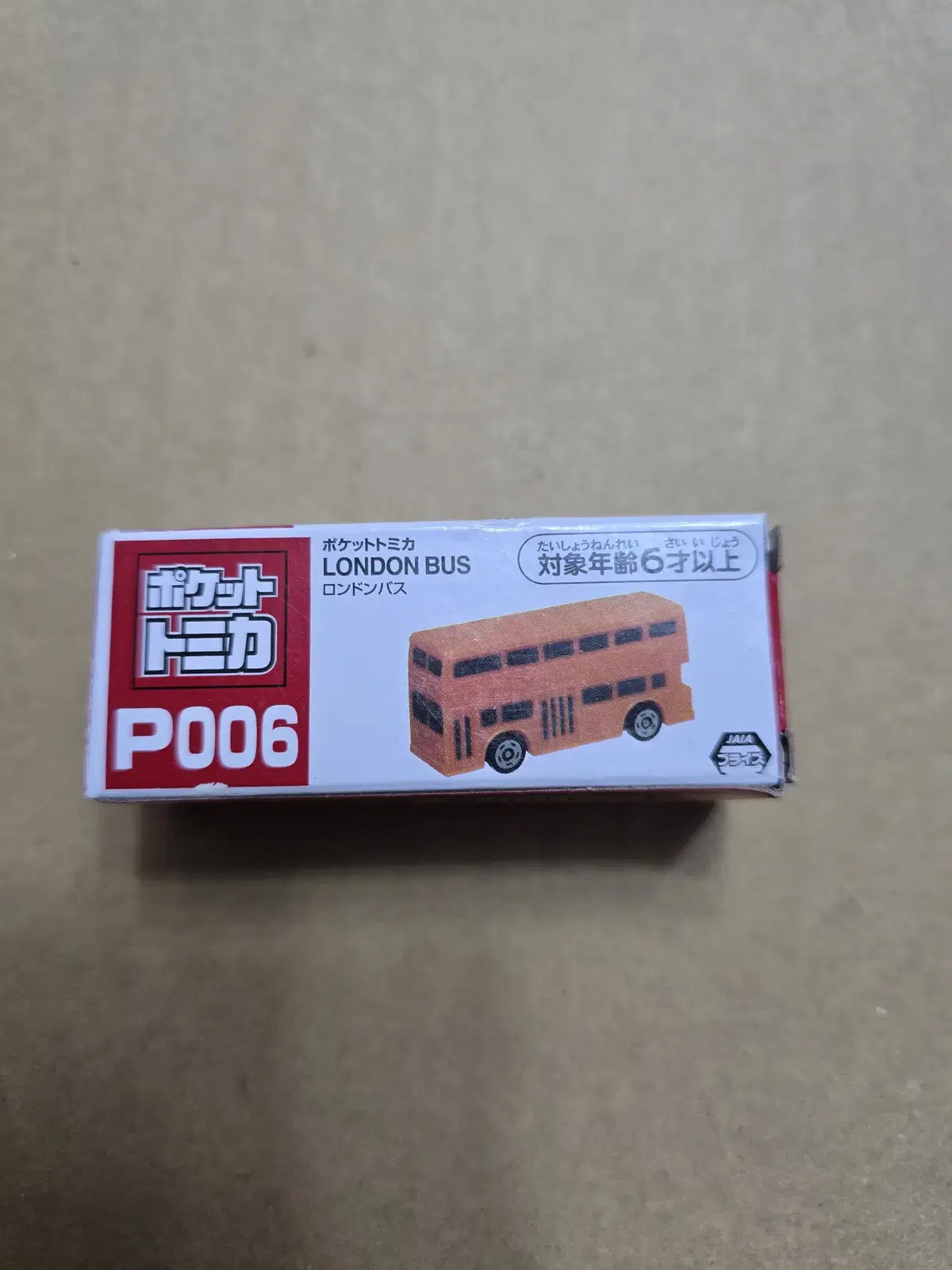 Pocket Tomica Car P006 Minicar London Bus