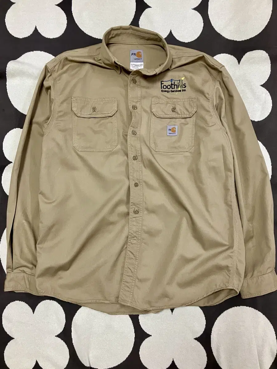 Calhart Beige Heavy Shirt