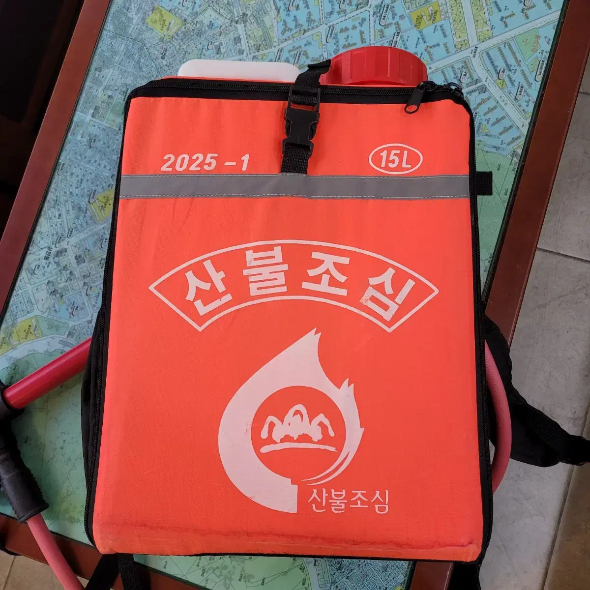 산불조심 등짐펌프 15l